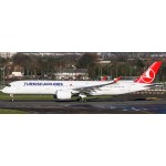 JC Wings Turkish Airlines Airbus A350-900XWB TC-LGA Flap Extended  1:400